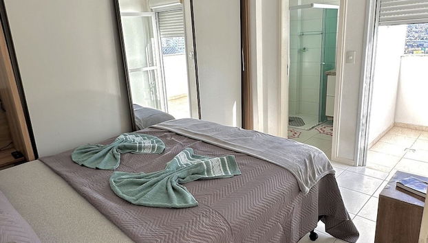 Apto 902, Barreiros, Prox Shop Itaguaçu, BR, Entrada Florianópolis - Foto 3, Habitación