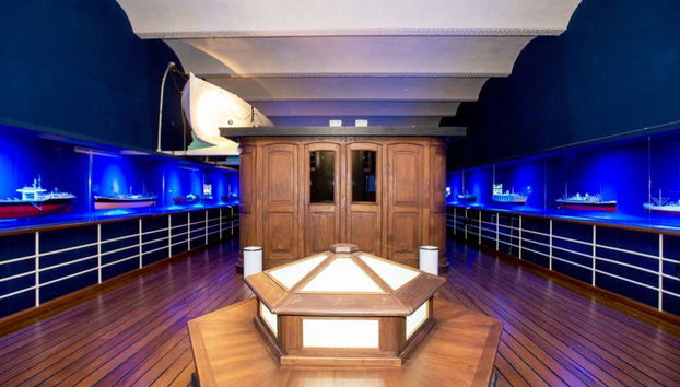 Interior del Galata Museo del Mare