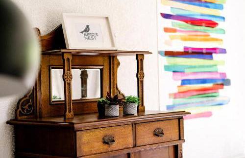 birds-nest Ferienwohnung Waldblick Kamin - Foto 25