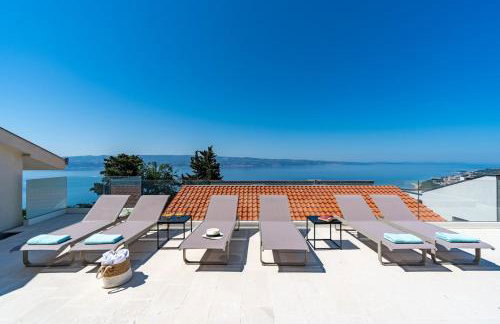 Villa Atopos with heated private pool, 5 bedrooms, Cinema room, panoramic sea views - Foto 10