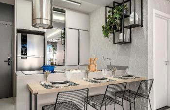 Flat de Luxo Decorado, com Lava Louças - Foto 12