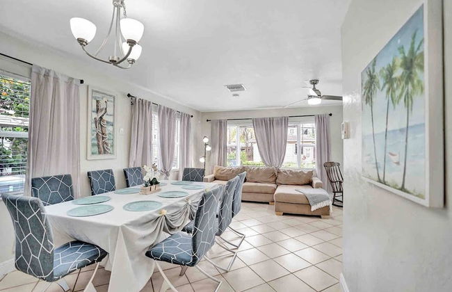 Palm Lined Oasis Walk To Beach Free Parking - Foto 12