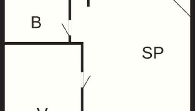 4 Person Holiday Park Home in Hejls - Foto 2, Plano