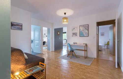 Appartement Lyon Centre Confluence 100 m2 Parking Terrasses - Foto 10