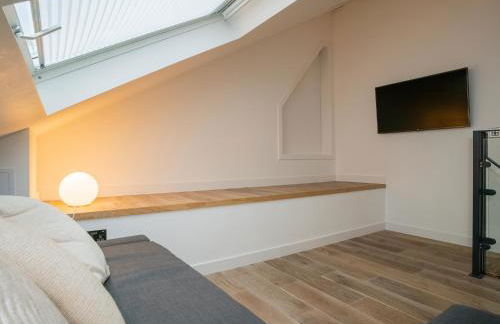 2BD Loft Style Apt - Edinburgh - Free Parking - Pass the Keys - Foto 55