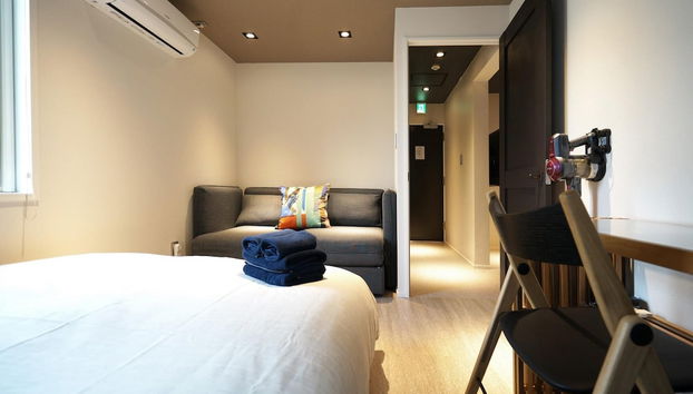 Real Life Aoyama 2BR Suite 3-bed 3min Aoyama 1ch - Foto 2, Habitación