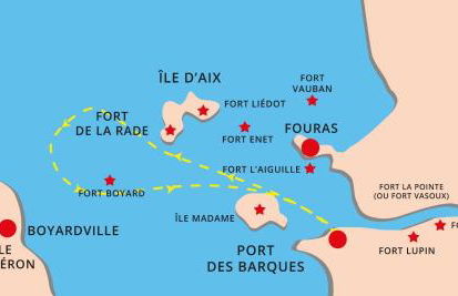 studio presqu'île Fouras proche de la plage parking privé - Foto 29