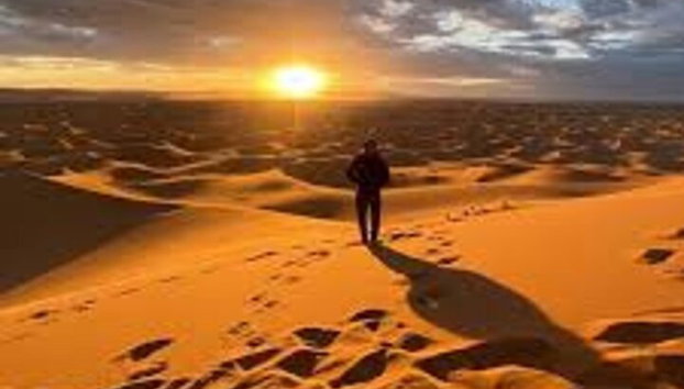 2 días Ergg Chigaga viaje desierto con campamento durante la noche desde Agadir - Foto 5, ERG CHIGAGA SUNSET