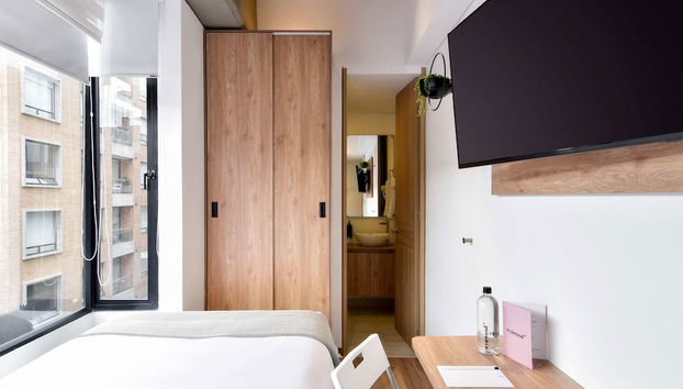 w Cozy Loft w Modern Deco in Bogota - Foto 3, Habitación