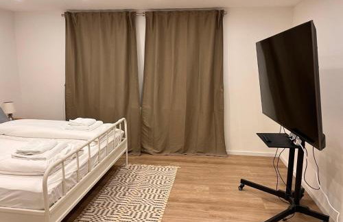 Neu! Große Ferienwohnung 3 Zimmer mit Küche und Bad, 90 qm mit Netflix und PS5 - Photo 20