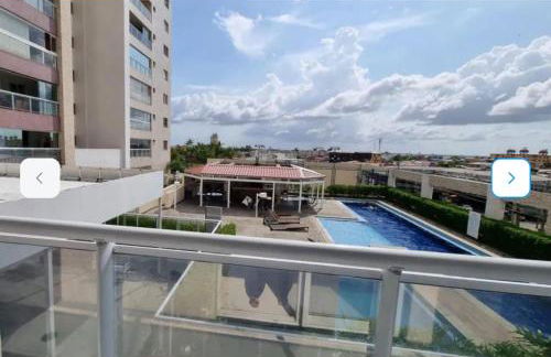 Apartamento completo com 3 SUÍTES - Piscina, Academia, Varanda Gourmet com uma vista privilegiada - Hospedagem à altura da COP30 - Foto 24