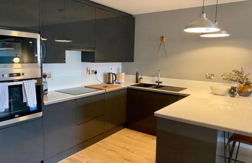 Luxury apartment close to Theatre, Barbican & Hoe 2 kings or 4 single beds secure covered parking - Foto 32