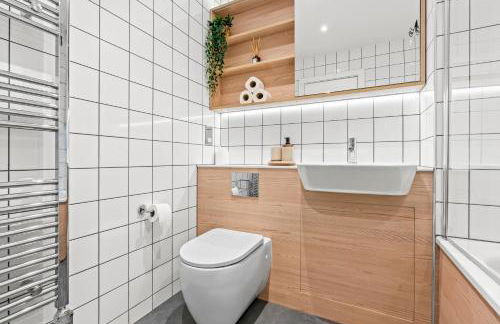 Elite & Elegant 1-Bed City Apartment, Wi-Fi & Netflix, Accommodates 6 - Foto 6