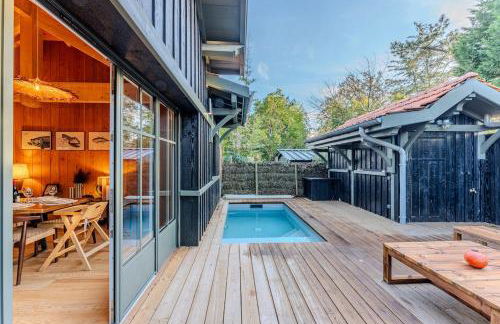 Villa Sangla - Accès plage - Piscine - Climatisation - Foto 3