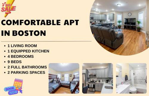 233-1 4BR Boston - Cozy Apt near MBTA Station - Photo 21