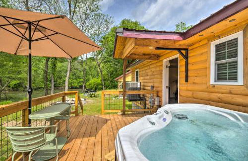 Private Hot Tub Tuckasegee River Couples Escape - Foto 1