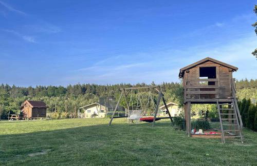 Wczasy Pod Sosnami domek z kominkiem - Foto 11