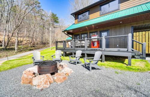 Modern Cabin with Hot Tub Near Tail of the Dragon! - Foto 24