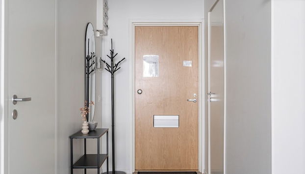 Spacious Downtown Apt with Balcony that Hosts 10 - Foto 2, Eingangsbereich