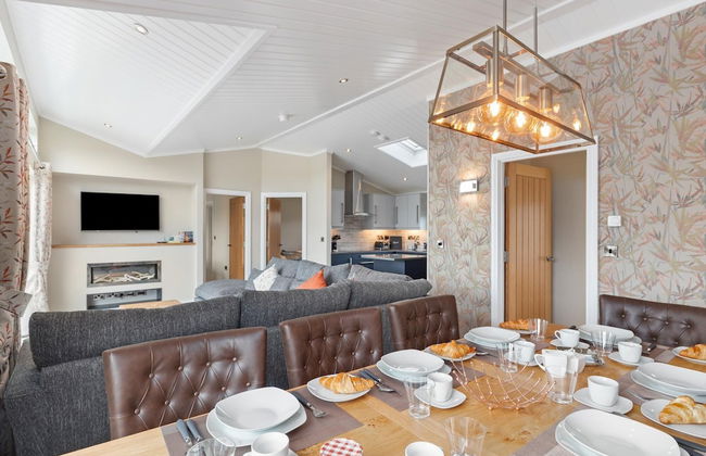 Valley View Lodge - Luxury Lodge Hot Tub Close to Beach - Foto 13