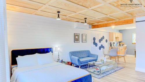 The Moose #3 - Modern Luxe Studio with Free Gated Parking & Wifi - Foto 3