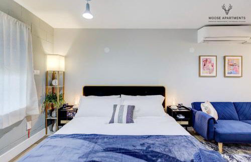 The Moose #9 - Brand New Luxe Modern loft with Free Parking, King Bed & Fast WiFi - Foto 14