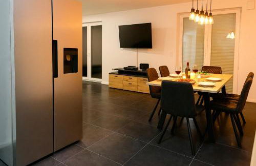 Modernes Ferienhaus bei Lüneburg Terrasse, Grill & Garten für 6 Gäste - Foto 2