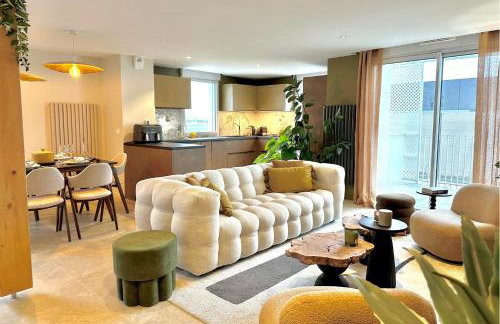 Séjour paisible à Bordeaux, T3 élégant avec parking - Foto 1