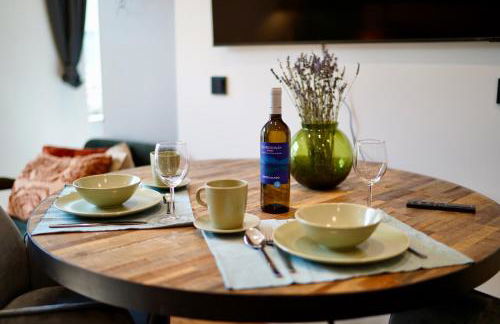 EDLER WOHNRAUM Luxuriöses Studio im Zentrum mit Balkon, Kaffeevollautomat, Klima & Parkplatz - Foto 21