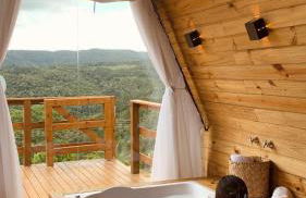 Chalé Alto do Morro 2 - conforto e vista deslumbrante - Foto 2