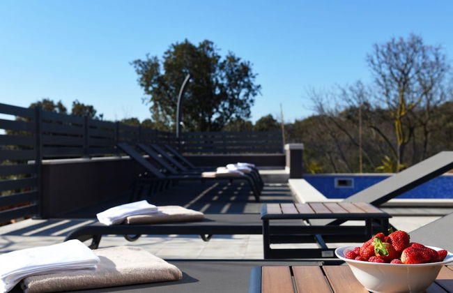 Villa with Swimming Pool, Outdoor Kitchen, Sauna, Hot Tub, Play Area, Sea View - Foto 66