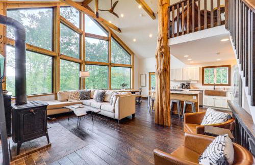 Luxe Appalachian Mountain Cabin with Hot Tub, Views - Foto 1