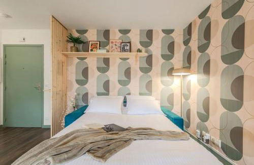 Agapé by Kleidos -Disney à 10min, T2 , 4P, Parking gratuit et terrasse - Foto 36