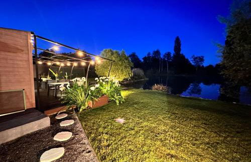 Cottage Le Rosie au bord du lac avec jacuzzi - Foto 40