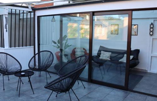 Apartment Charmante Fewo mit Dachterrasse- Wintergarten top by Interhome - Foto 15