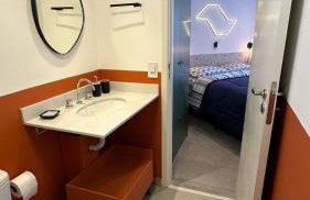 Apartamento completo no Minhocão com piscina rooftop e academia - Foto 10