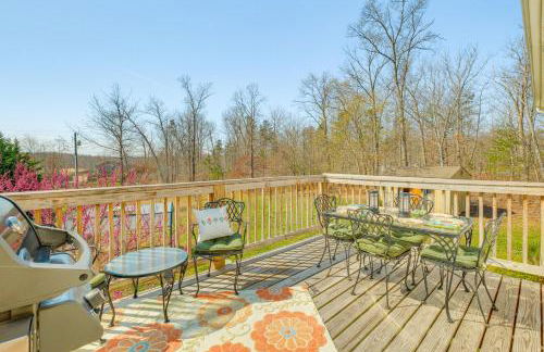 Private Deck and Views Rural Virginia Escape - Foto 22
