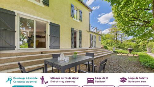 Grand jardin et terrasse - maison pour 7 - Foto 2