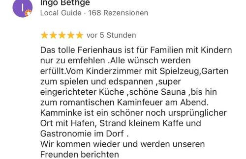 Frisch Saniert Ferienhaus Achterland - Strand, Sauna, Kamin, WLAN und ein großer Garten - Foto 18