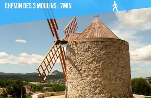 Mont Ventoux - Terrasse - Vue dégagée - Linge de qualité - Fibre - Confort - Foto 23