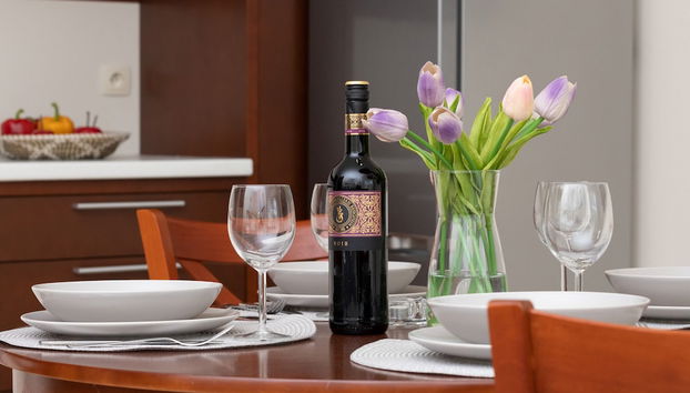 Servicio de comidas en la habitación