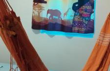 Casa do Léo 1- México e África- Apartamento completo perto das praias do litoral sul , Ar condicionado ,Wi-Fi, garagem, churrasqueira e pet friendly - Foto 14