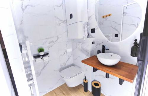 MRODBNB - Appart Neuf - Aperçu Mer - 25m Plage & Resto - Ciné - Cheminée - Popcorn - Foto 7