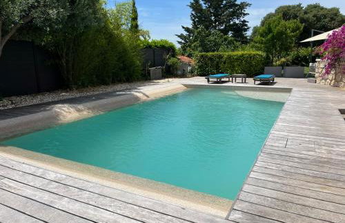 Superbe villa piscine proche ville et mer au calme - Foto 18