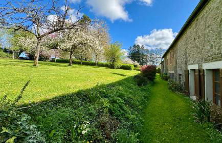 La Clef Decamp La Longère 1750 Hambye piscine grand jardin - Foto 44