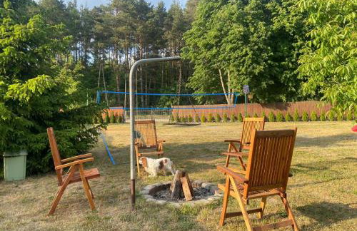 Uroczy drewniany domek w Charzykowach - Foto 27