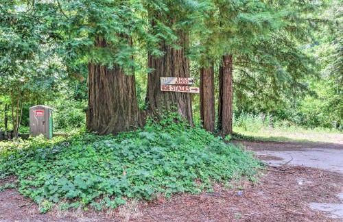 Redwoods Cabin with Hot Tub Walk to Russian River! - Foto 36