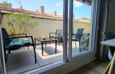 La Dolce Vita Nîmoise Terrasse 100 m des Arènes - Foto 18