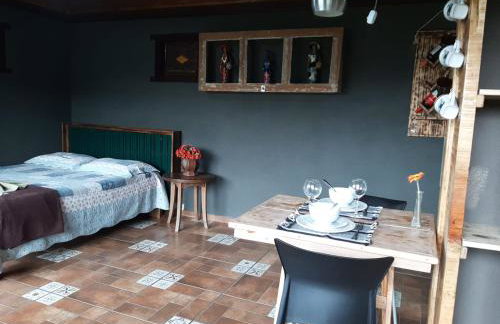 Chalé Pakere Montebello Lumiar - lareira, wi-fi, sauna, piscina - vista incrível - locação do chalé sem prestação de serviços - Foto 16