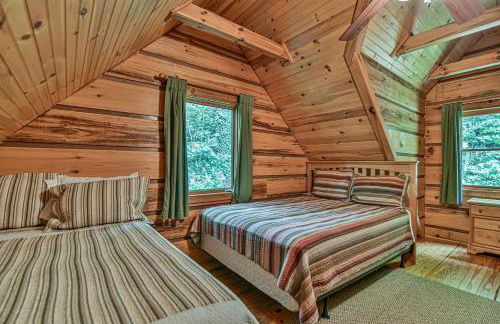 Stunning Mountain Cabin with Hot Tub and Game Room Near Asheville in Old Fort, NC - Foto 19